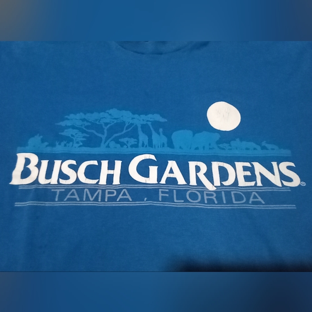 Busch Gardens 80s Single Stitch Tee View 2